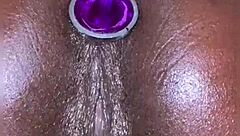 I can't believe how this anal plug gets my pussy squirting so effortlessly every single time, it's just incredible