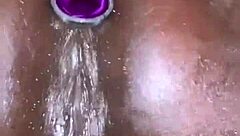 I can't believe how this anal plug gets my pussy squirting so effortlessly every single time, it's just incredible