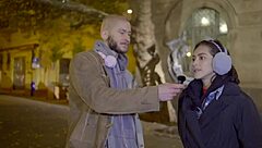 What happens when Veronica Leal squirts wildly and begs for a deep creampie in passionate outdoor sex?