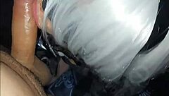 I tried this 2B cosplay as a Mexican otaku after the convention, part 1 with some slips.