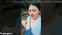 andrea and migz went on an outdoor adventure together in a beautiful setting