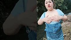 andrea and migz went on an outdoor adventure together in a beautiful setting