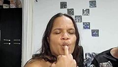 Wow Tatuagem Na Minha Garota Em Troca De Buceta with Her Big Amateur Ass!