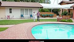 Curvaceous Bella Blu Massages Client in Wellness Complex