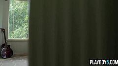 Adorable Horny Teen Model With Big Natural Tits Strips And Undresses In Softcore Solo For Playboy Pairing