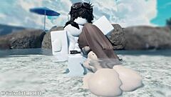 come join me in the outdoor hot spring for some steamy asian blowjob sex with a follower