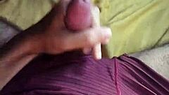 Amateurs Brazilian Skinny Young Masturbates Huge Monster Cock In Bedroom With Moaning Orgasm Cumshot