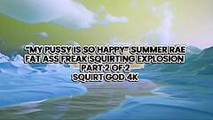 Rookie Summer Rae Gets Finger-Blasted Deep, Takes Cum Load in Mouth After Doggystyle Fuck