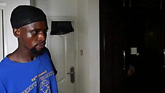 You know, my step brother's dick is just there, close up on that curvy ebony babe fingering her fat ass.