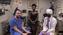 rina arem undergoes a stimulating exam with close up nurse fetish in hospital