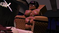 Koraxlust Feels Deep Emotion as Indian Girlfriend Tries New Anal Assfucking with Boyfriend in Cartoon Couple Sex.