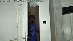 You know, my step brother's dick is just there, close up on that curvy ebony babe fingering her fat ass.