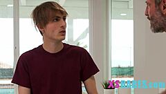 hey, that cheating petite 18+ girlfriend just bargains with a bang, caught in skinny teen blowjob and fucking action.