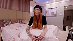 Oh Wow, Starting The Delicate Rosy Redhead As A Porno Model Ft Tura Free Scene! She's Bent Over Getting That Big Cock In Doggystyle And Missionary.