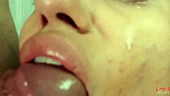 Oh yeah, my big ass brazilian stepsister rides my cock hard with deepthroat blowjob and creampie finish