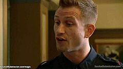 Oh man, I'm that bound milf getting anal fucked by security guards, it's so rough uh yeah