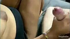 xingando o corno with bbw blonde anal assfucking cum in mouth