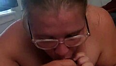 beautiful amateur wife curiously swallows a massive load