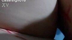 Curvy amateur with big ass rides massive cock in pov during exciting verification video session.