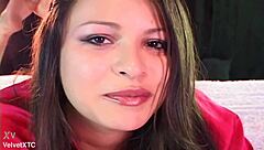 Fountainhead introduction explores casting interview with barefoot Latina babe and natural features.