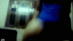 Horny schoolgirl masturbates with big tits