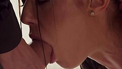 Hey, you wanna see me fuck your tight ass like this? Liya Silver teases in WhiteBoxxx scene with intense cowgirl riding and cumshot.