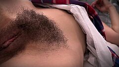 Stepdad, What Are You Doing With My Hairy Dripping Pussy Upskirt In This Horny Homemade Scene?