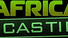 how does this petite ebony babe break into porn at a fake casting interview?