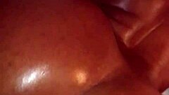 ebony chick's massive ass riding that huge bbc hard 🍑🔥