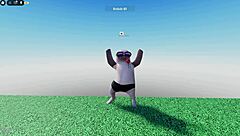 Young Hung Guy Pole Dances to Her Moaning Masturbation