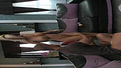 Hey Diamond's big tits bounce as this mature babe rides her horny guy wild!