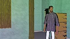 stepson spies stepmom's bathroom masturbation