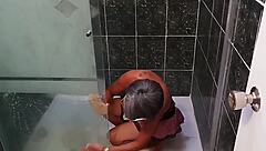 I'm cleaning the house in my exotic Latina style, then you fuck me hard with dirty talk!