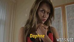 Gals drill sloppy wet cracks hard