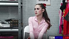 Skinny Shoplifter, Ready for My Hard Mall Cop Pounding?