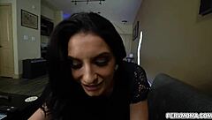 Stepson's monster cock gets slobbered by horny stepmom's deepthroat suck and handjob frenzy 😏🔥