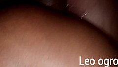 Man, that young black girl's tight asshole is getting pounded hard in this anal session!