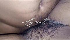 Closeup Dripping Hairy Pussy In Sweet Missionary Thrusts