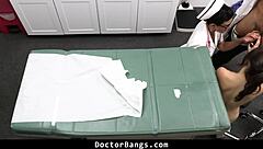 doctor, don't you crave more than exams from this shy teen patient's tight holes?