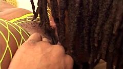 big black cock ravages fat ebony tits in hardcore doggystyle