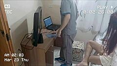 technician cums on horny bare ass slut?