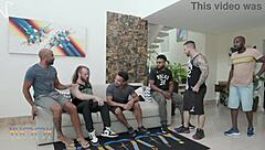 Brazilian Teacher Vivian Lola Takes One Cock Then Gangbang Triple Anal Dap Piss