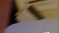 daddy breaks curly blonde in bondage, creampie on feet next