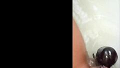 my smooth shaved latina milf pussy stuffed deep with big dildo