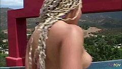 imagine three hot lesbians in the shower stuffing toys deep in asses and pussies