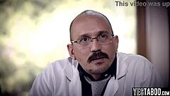 Perverted Doctor Watches Petite Patients Fuck Hardcore