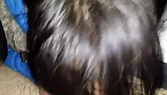 Serbian hooker gives epic car blowjob on the street