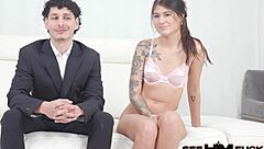 Charlotte Mae Begs For Myke Jones' Big Cock Deep Inside Now!