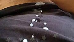 Watch Her Tease with Slowmo Cumshot Explosion from Horny Asian Cock