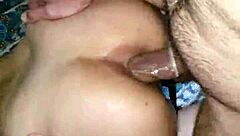 Hot Argentinian teen prostitute delivers massive anal gape for your tip cash.